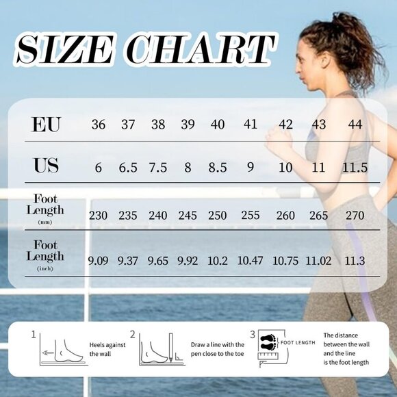 Womens Running Shoes Sneakers Tennis Walking Slip on Lightweight Outdoor Sports - Picture 7 of 7